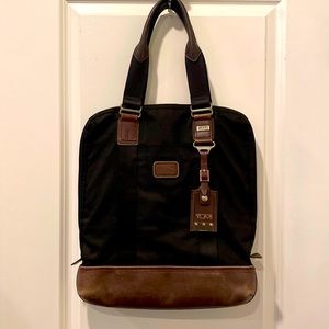 Tumi Top Handle zip tote laptop bag